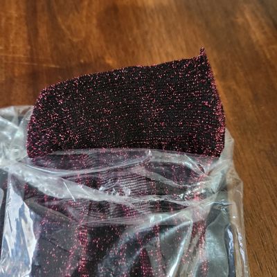 VTG DOLCE & GABBANA Sock Stockings Tights Size 1 New In Package Fuchsia Metallic